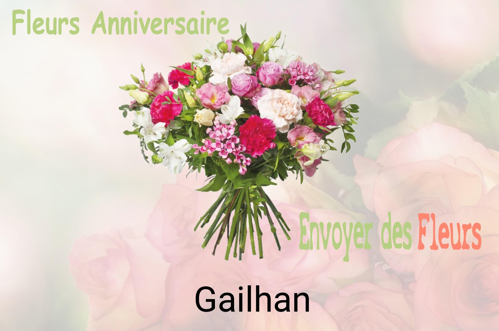 Bouquet de fleurs d’anniversaire livré à Gailhan